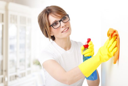 Deep cleaning a high-traffic area rug